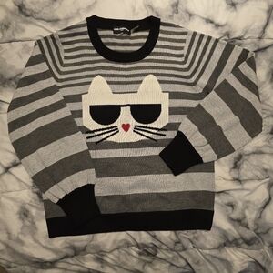 Karl Lagerfeld Cat Sweater